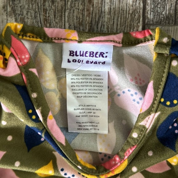 Blueberi Boulvard Beautiful Toddler Dress, Size, 3T - Picture 10 of 11